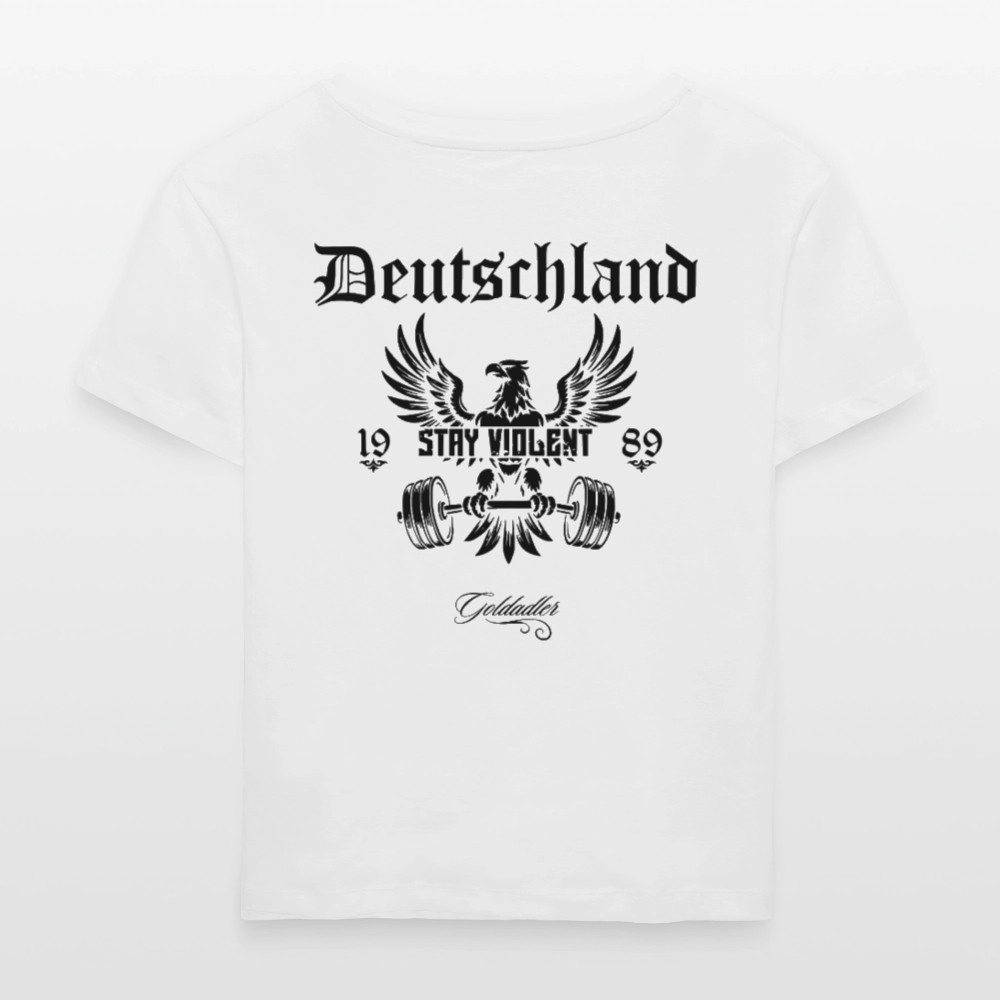 Stay Violent - Women’s Edition (Backprint) - Weiß