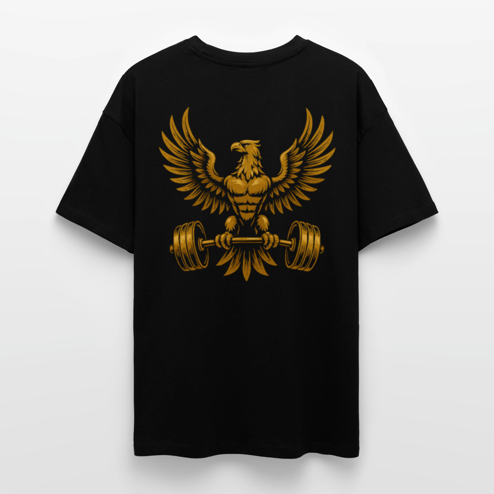 „Goldadler“ Edition - Oversize Backprint - Schwarz