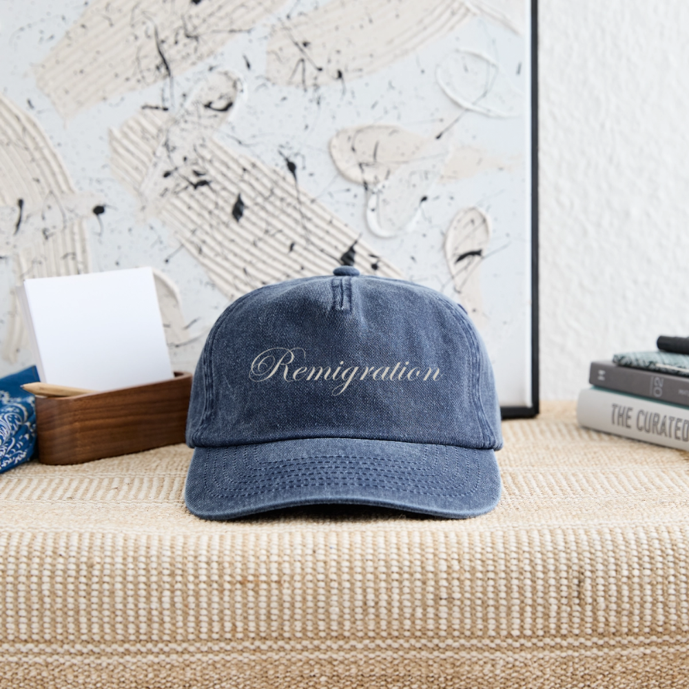 Relaxed Vintage Remigration Cap - Vintage Denim