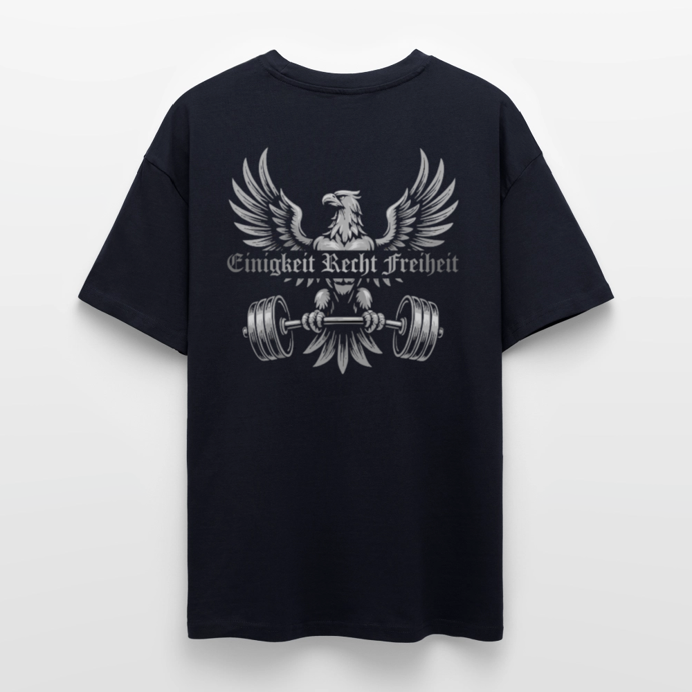 „Einigkeit Recht Freiheit“ Edition – Oversize Backprint - French Navy