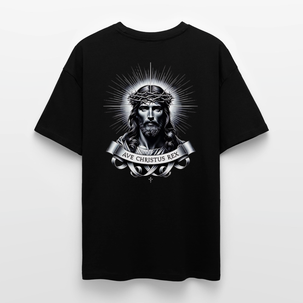 „Ave Christus Rex“ Edition - Oversize Backprint - Schwarz