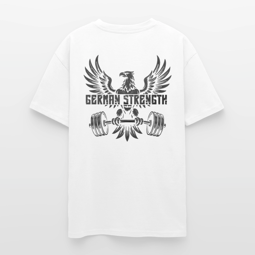 „German Strength“ Edition - Oversize Backprint - Weiß