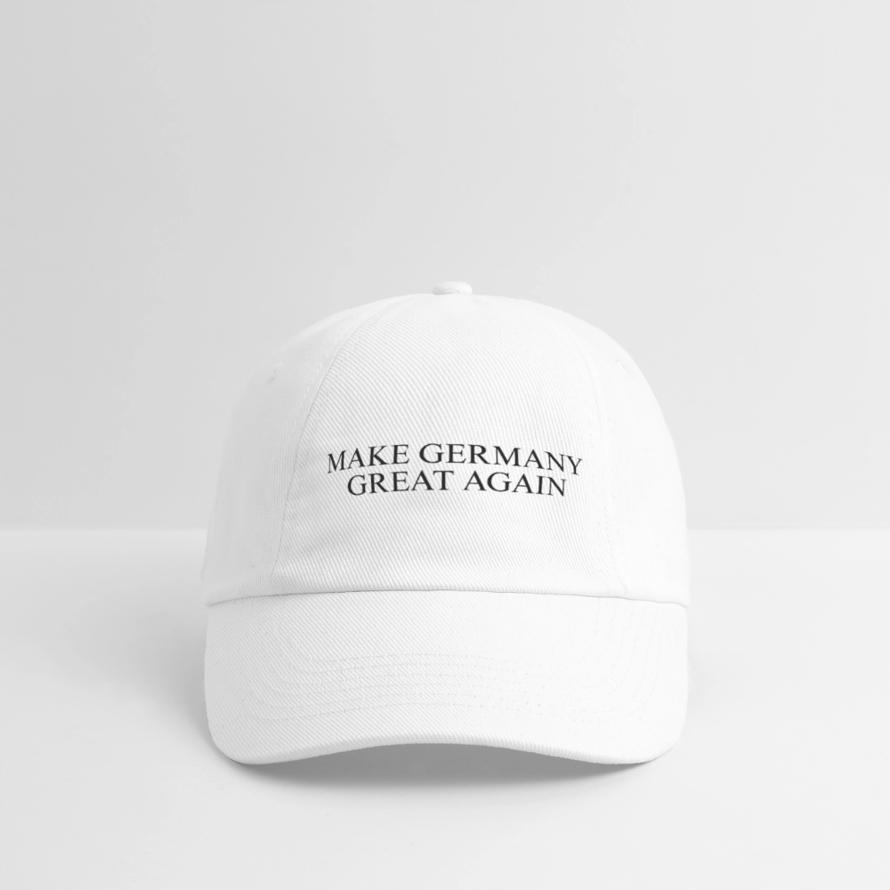 Cap Weiß – „Make Germany Great Again“ Edition - Weiß/Weiß