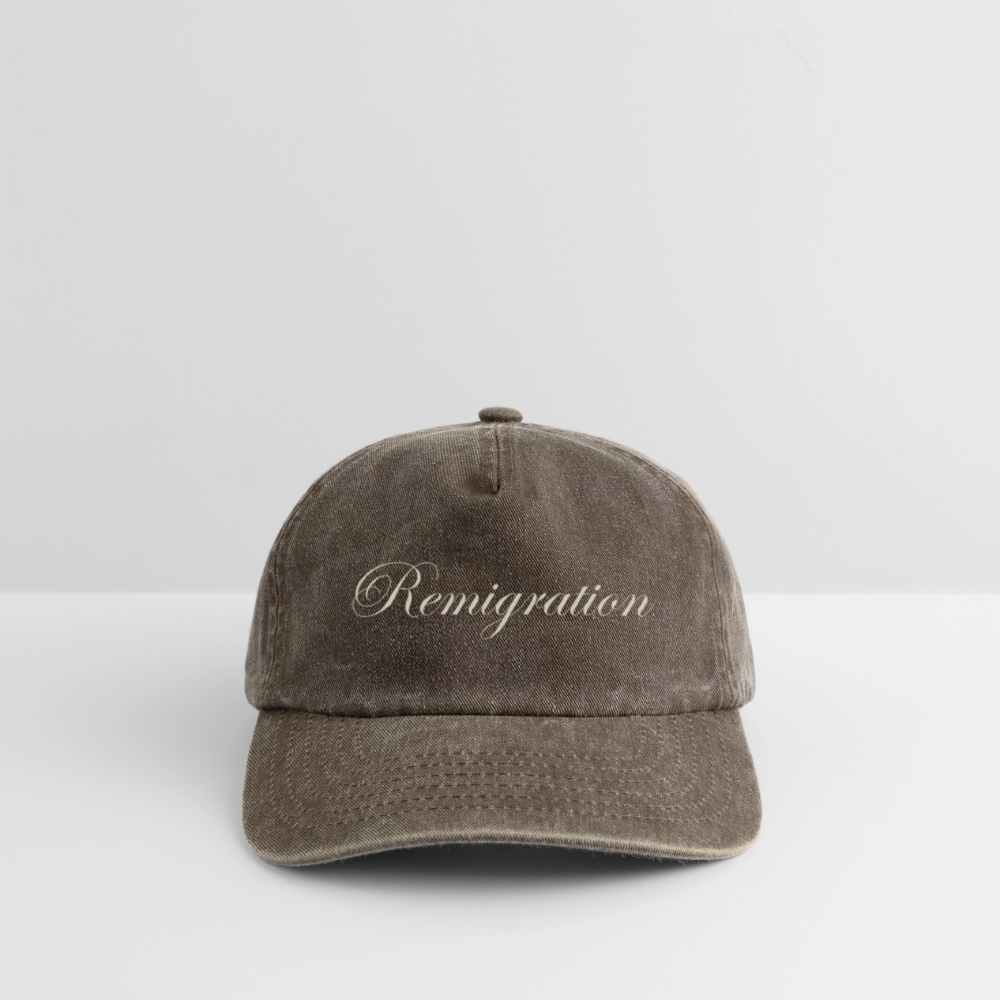 Relaxed Vintage Remigration Cap - Vintage Braun
