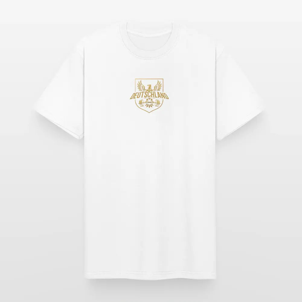 T-Shirt – „Deutschland Wappen“ Frontprint Edition - GOLDADLER