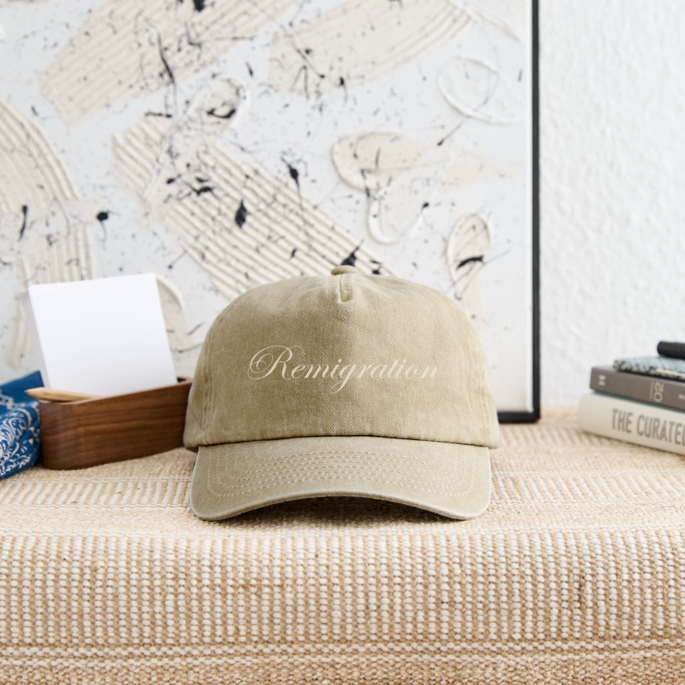 Relaxed Vintage Remigration Cap - Vintage Beige