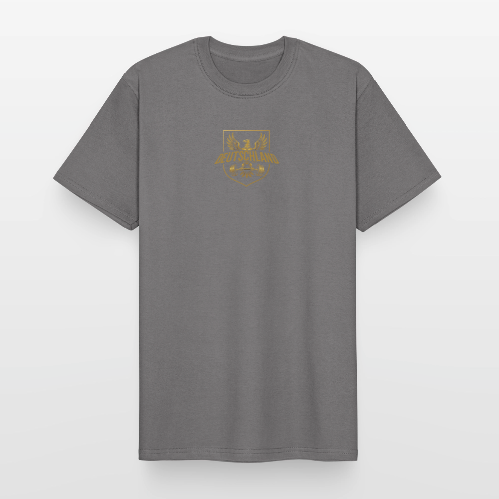 T-Shirt – „Deutschland Wappen“ Frontprint Edition - Grau