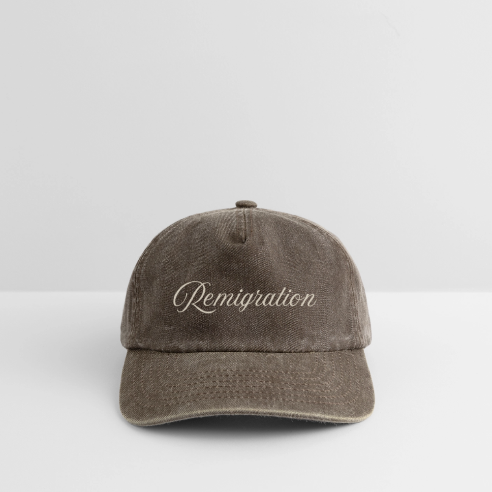 Relaxed Vintage Cap - Vintage Braun