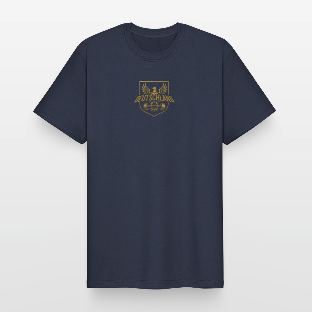 T-Shirt – „Deutschland Wappen“ Frontprint Edition - Navy