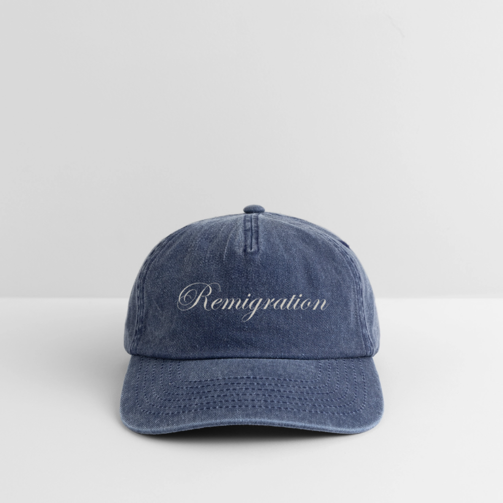 Relaxed Vintage Remigration Cap - Vintage Denim