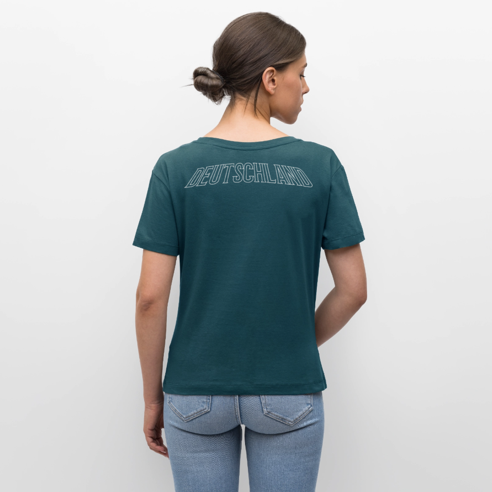 Deutschland – Women’s Edition (Frontprint) - Dunkles Petrol