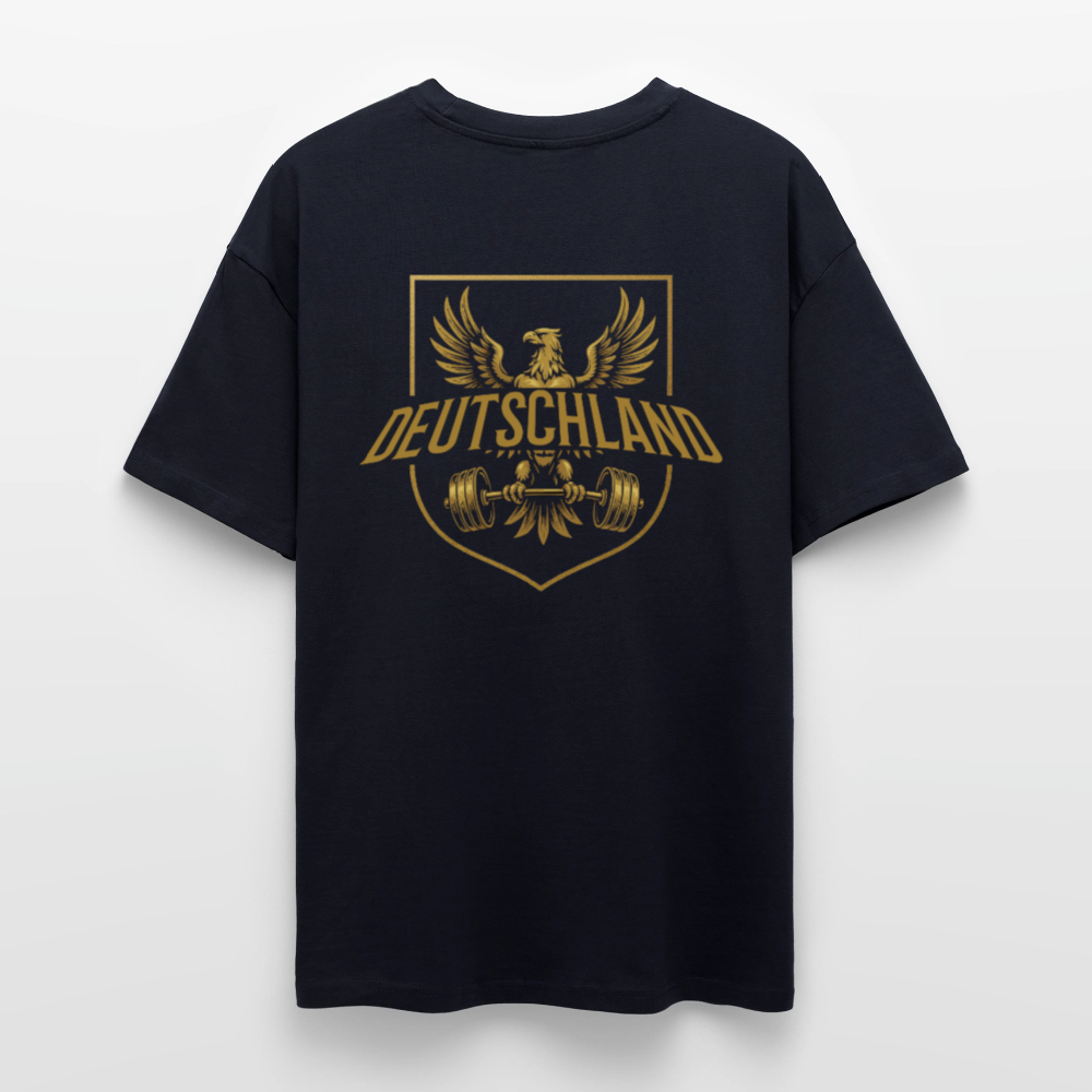 „Deutschland Wappen“ Edition - Oversize Backprint - French Navy
