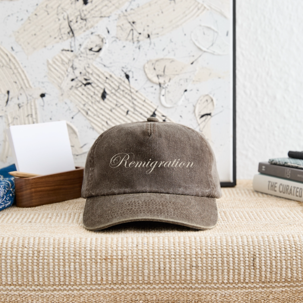 Relaxed Vintage Remigration Cap - Vintage Braun