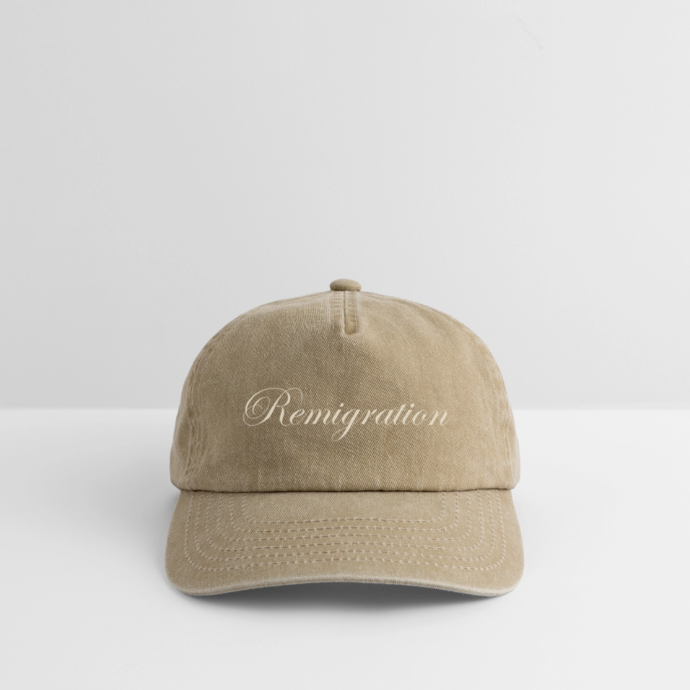 Relaxed Vintage Remigration Cap - Vintage Beige